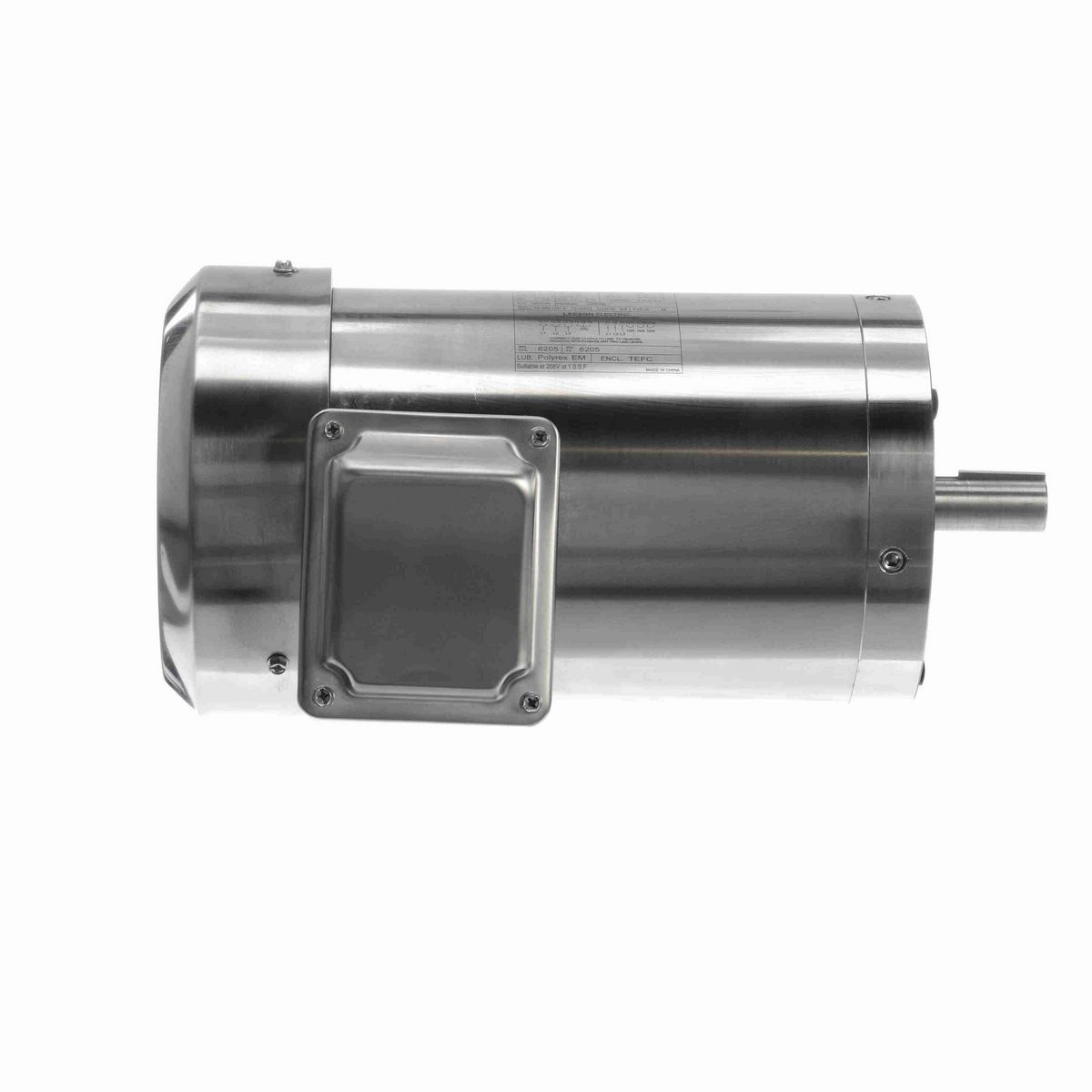 LEESON SST Duck™ General Purpose Motor, 1.50 & 1 HP, 3 Ph, 60 & 50 Hz, 230/460 & 190/380 V, 1800 & 1500 RPM, 145TC Frame, TEFC - 191568.00