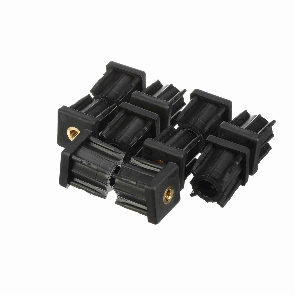 System Plast Tube End (Square); Series: VG-553, Thread: 3/8-16 for a 1-1/2 Sq. Tube - VG-553-B38