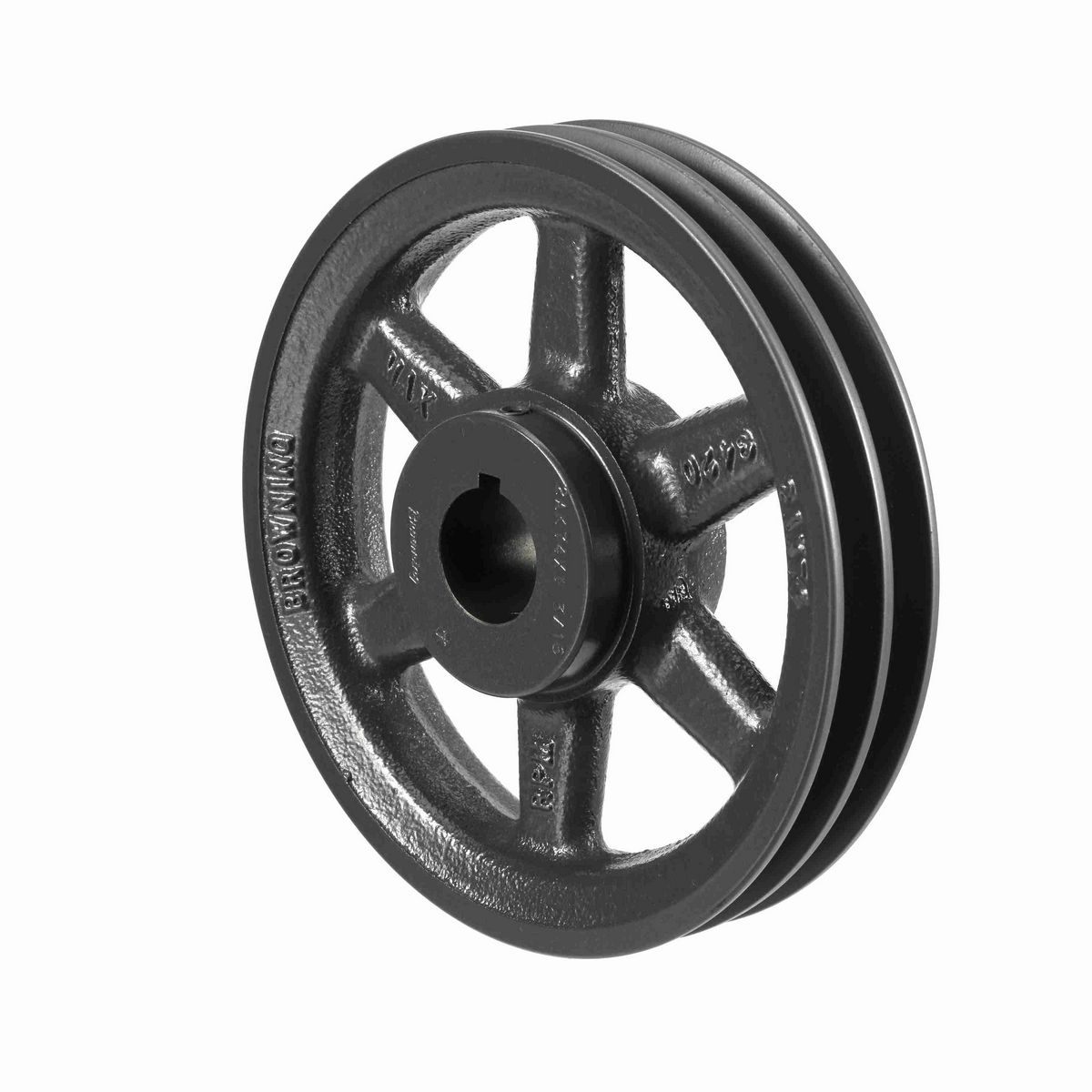 Browning 2 Groove Cast Iron FHP - Finished Bore Sheave - 2AK74X 1 3/16