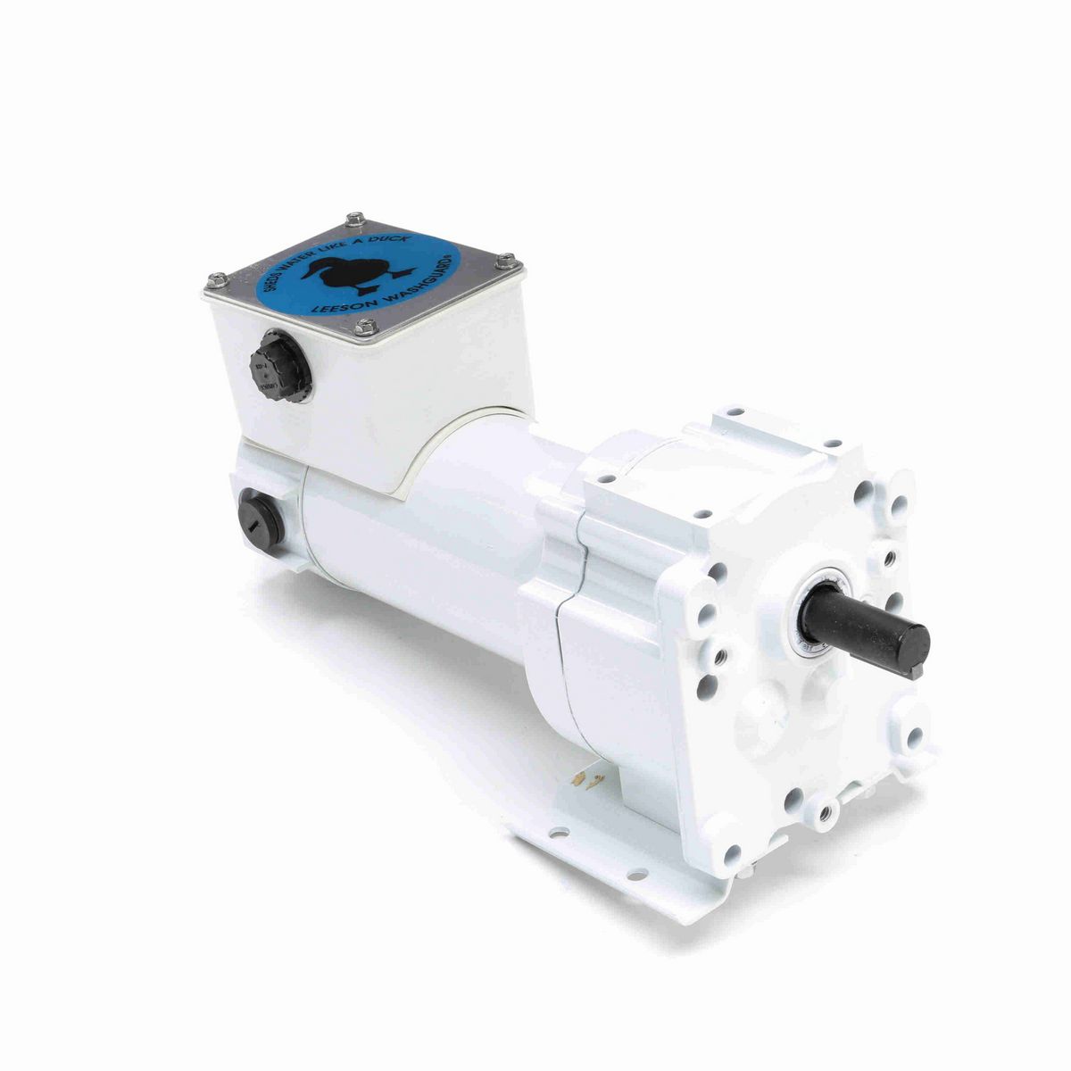 LEESON White Duck™ Parallel Shaft Gearmotor, 0.13 HP, 90 V, 51 RPM, 31 Frame - M1125263.00