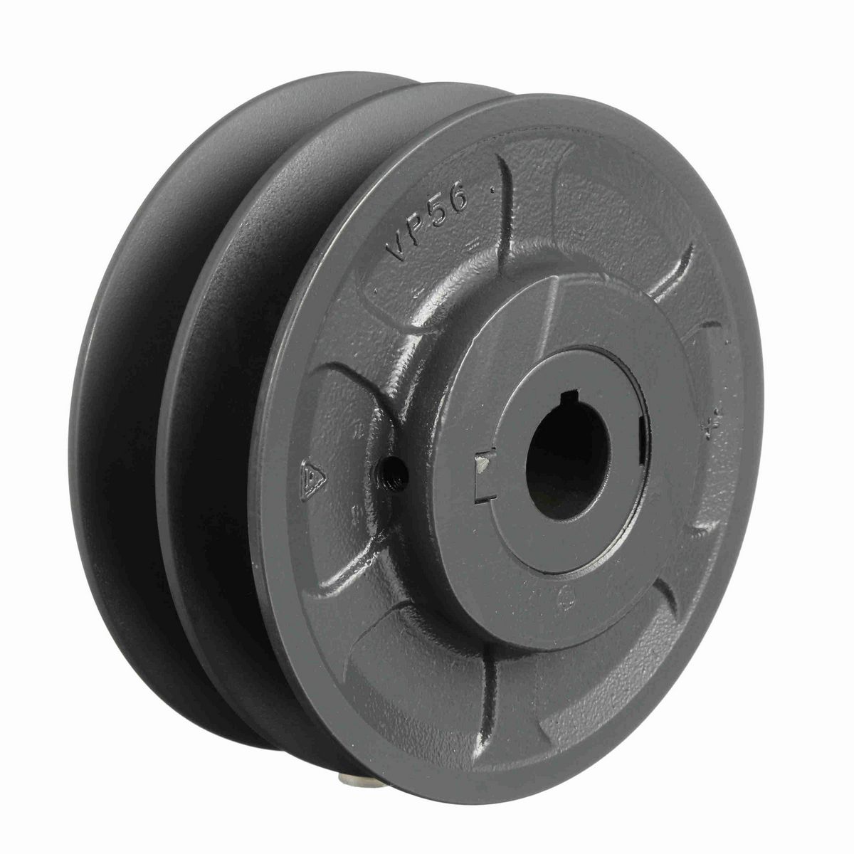 Browning 2 Groove Cast Iron Finish Bore FHP Variable Pitch Sheave - 2VP56X7/8