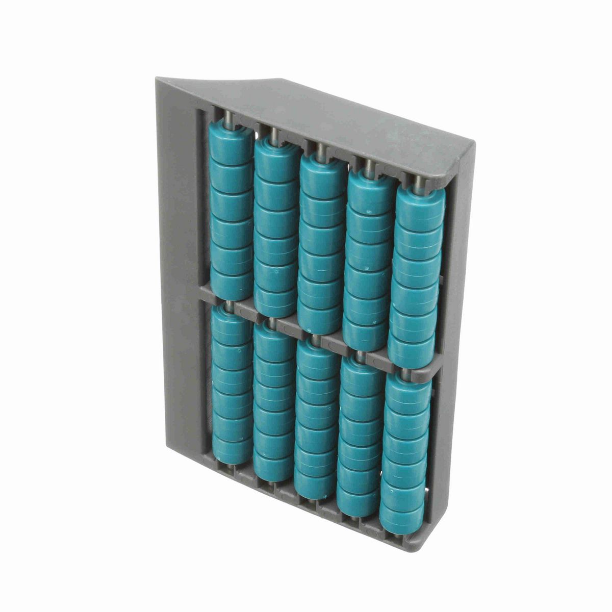 System Plast End Transfer Module; Width: 4.53-in, Length: 2.9-in, Height: 0.79-in, w/ 5 Type Standard rollers - TME-450R5MR-FM