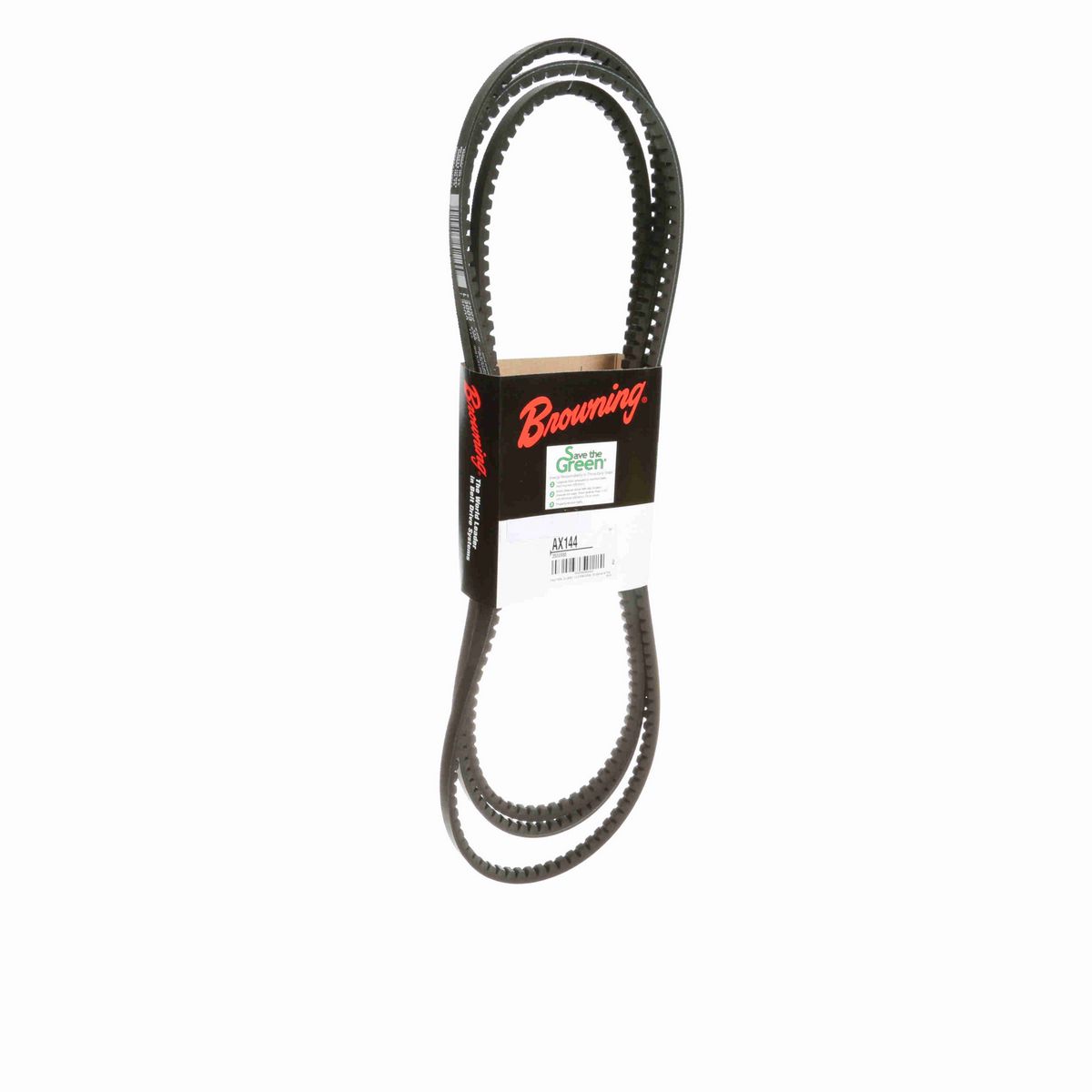 Browning EPDM Notched Belt 98% Efficient - AX144