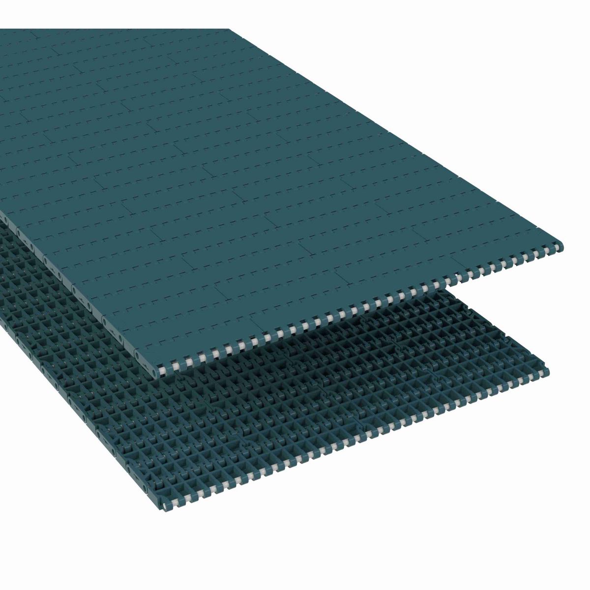 Rexnord 1000FT Straight Running Solid Top, Material: Green Low Friction Acetal, Width: 850mm, Pitch: 1in - 817.30.19