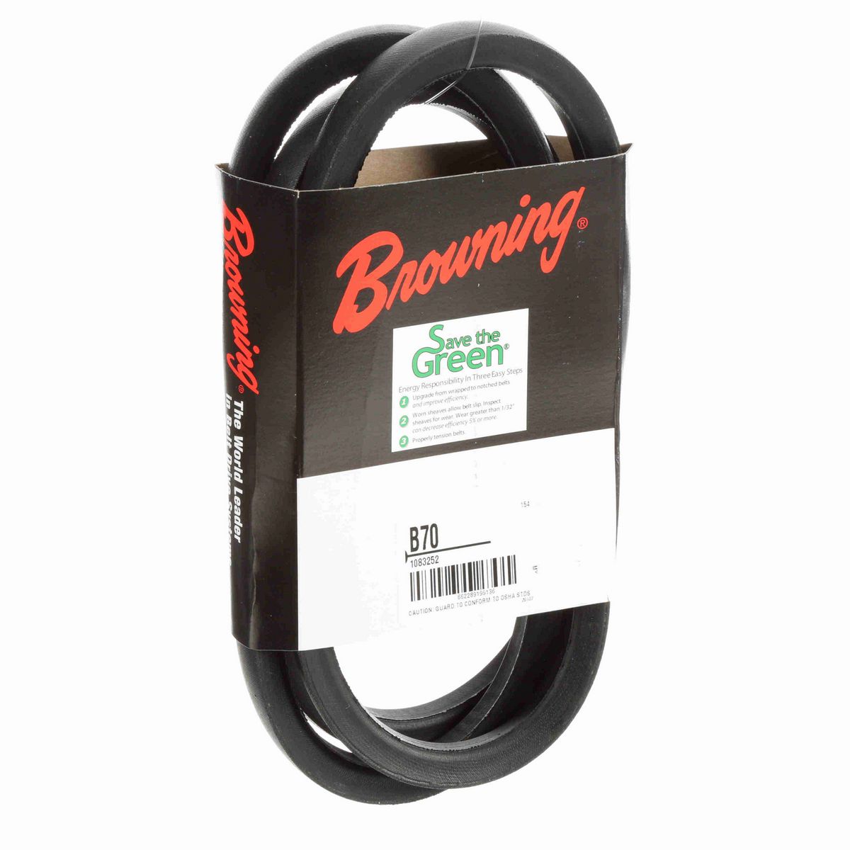 Browning Neoprene Wrapped Belt 95% Efficient - B70