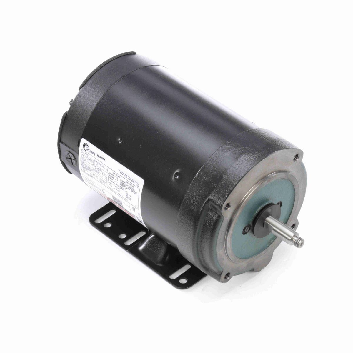 Century General Purpose Farm Duty Motor, 1.0 HP, 3 Ph, 60 Hz, 208-230/460 V, 3600 RPM, L56HCZ Frame, TENV - B599