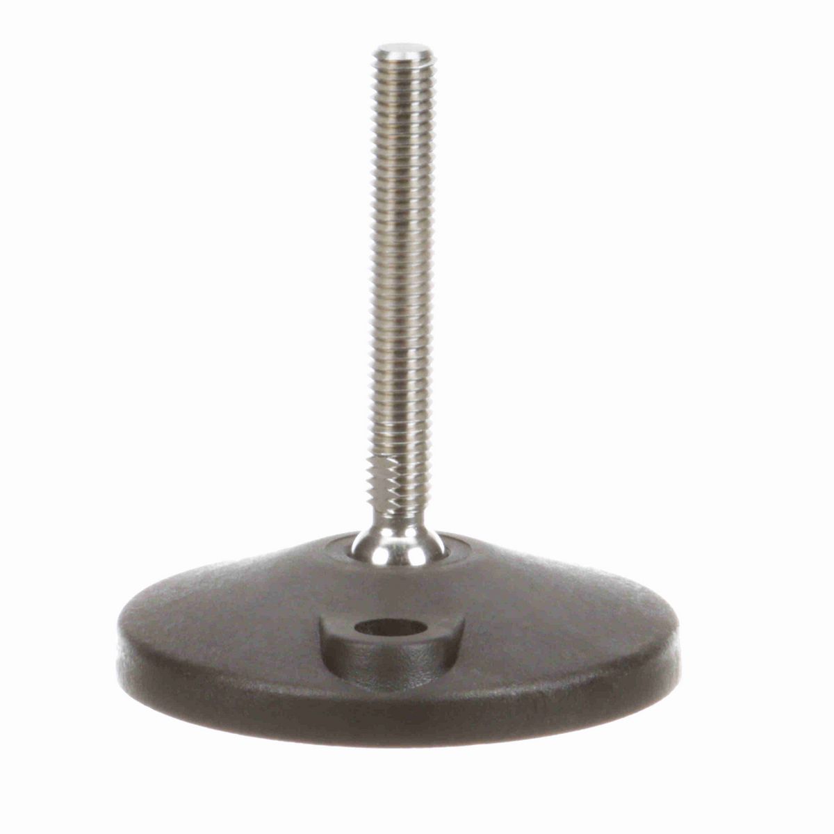 System Plast Articulating Plastic Leveler; Series: VG-511, Base Diameter: 4, Spindle Length: 2.92-in, Thread: 1/2-13 - VG-511-03-S12-L3