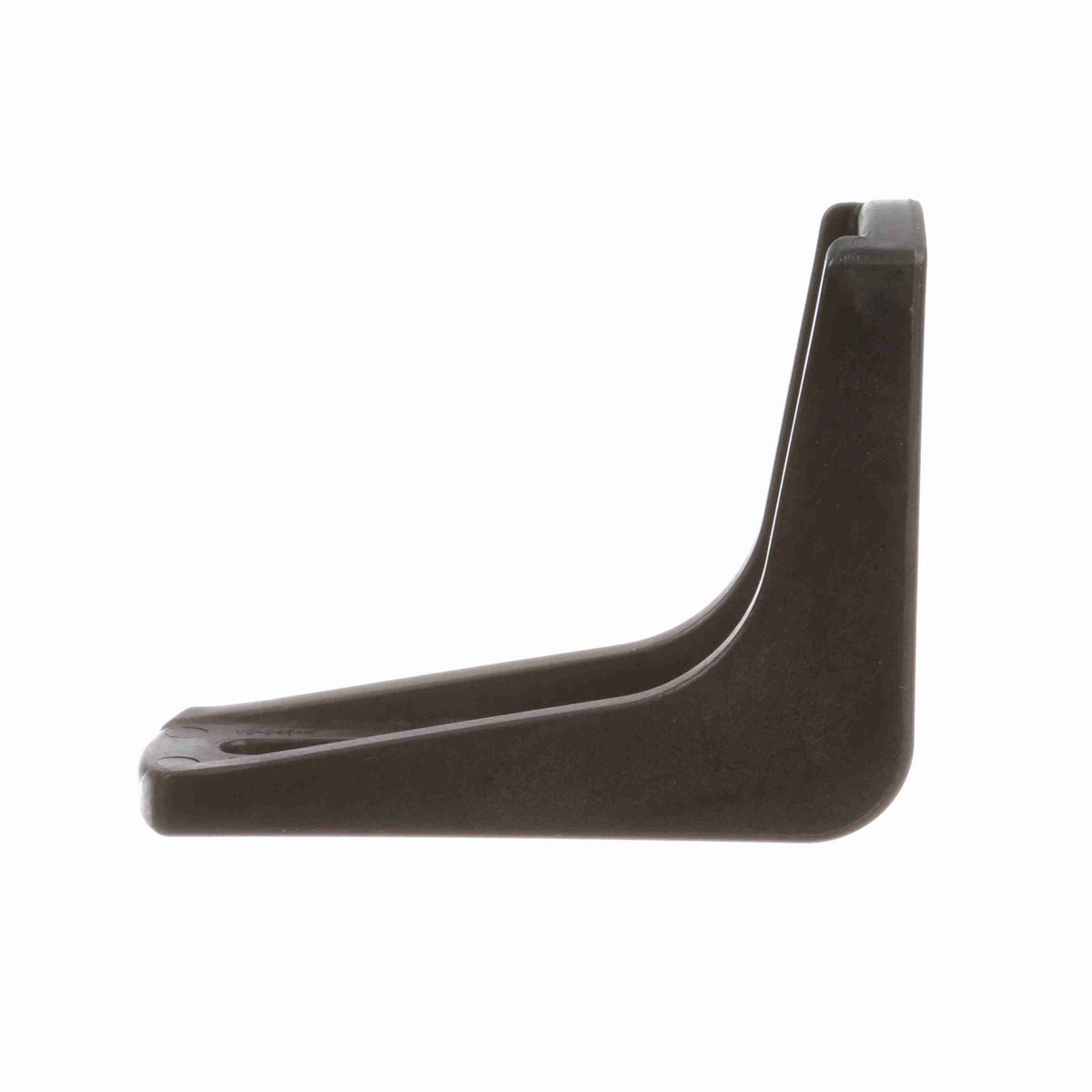 System Plast Molded Plastic "L" Bracket- Black- Short - VG-245-H-BK