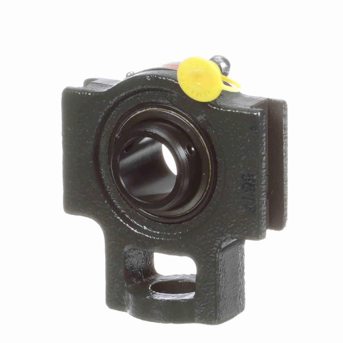 Sealmaster Mounted Cast Iron Wide Slot Take Up Ball Bearing - 52100 Bearing Steel, Black Oxided - Setscrew Lock - ST-16