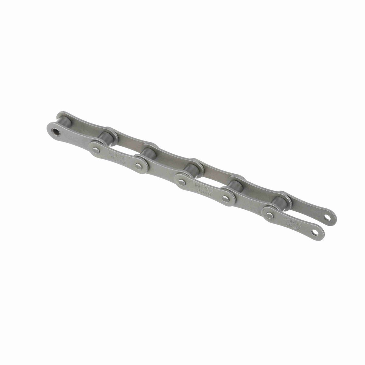 Morse Double Pitch Roller Chain - Riveted Standard Roller Design - 2040R 10FT
