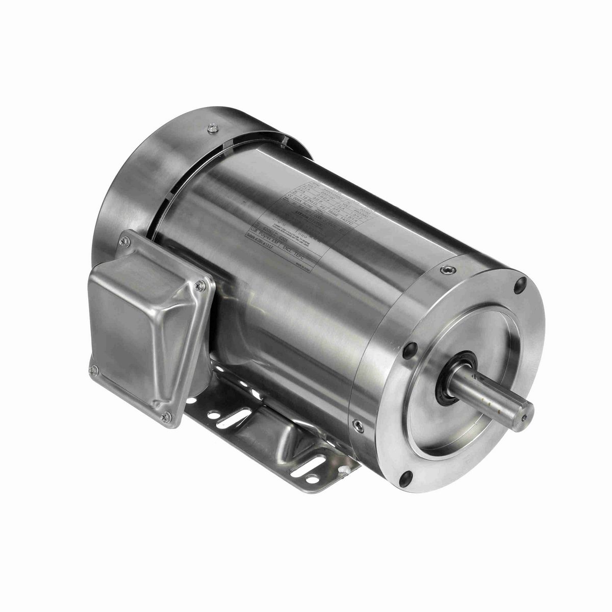 LEESON SST Duck™ General Purpose Motor, 1 & 0.75 HP, 3 Ph, 60 & 50 Hz, 230/460 & 190/380 V, 3600 & 3000 RPM, 143TC Frame, TEFC - 191486.00