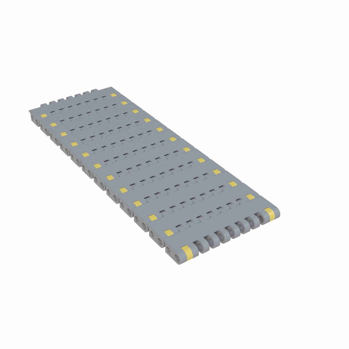 Rexnord 8505 Straight Running Solid Top, Material: Silver Platinum Series™ X, Width: 3.25in, Pitch: 0.75in - 10286177