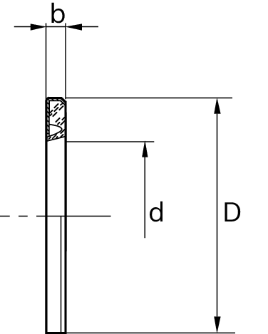 Уплотнительное кольцо для моментных линейных втулок Bosch Rexroth 50 & [R133115000]