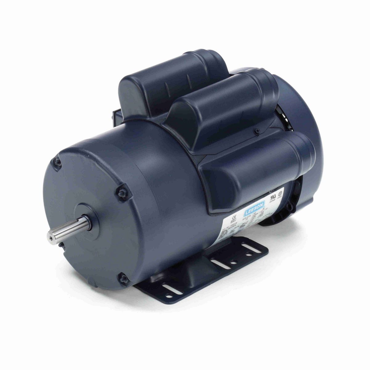 LEESON Special Voltage Motor, 1.50 HP, 1 Ph, 50 Hz, 110/220 V, 1500 RPM, 56H Frame, TEFC - 110424.00