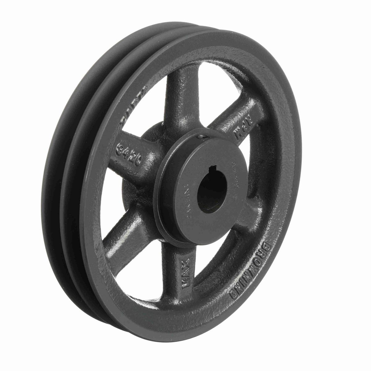 Browning 2 Groove Cast Iron FHP - Finished Bore Sheave - 2AK74X 1 3/8