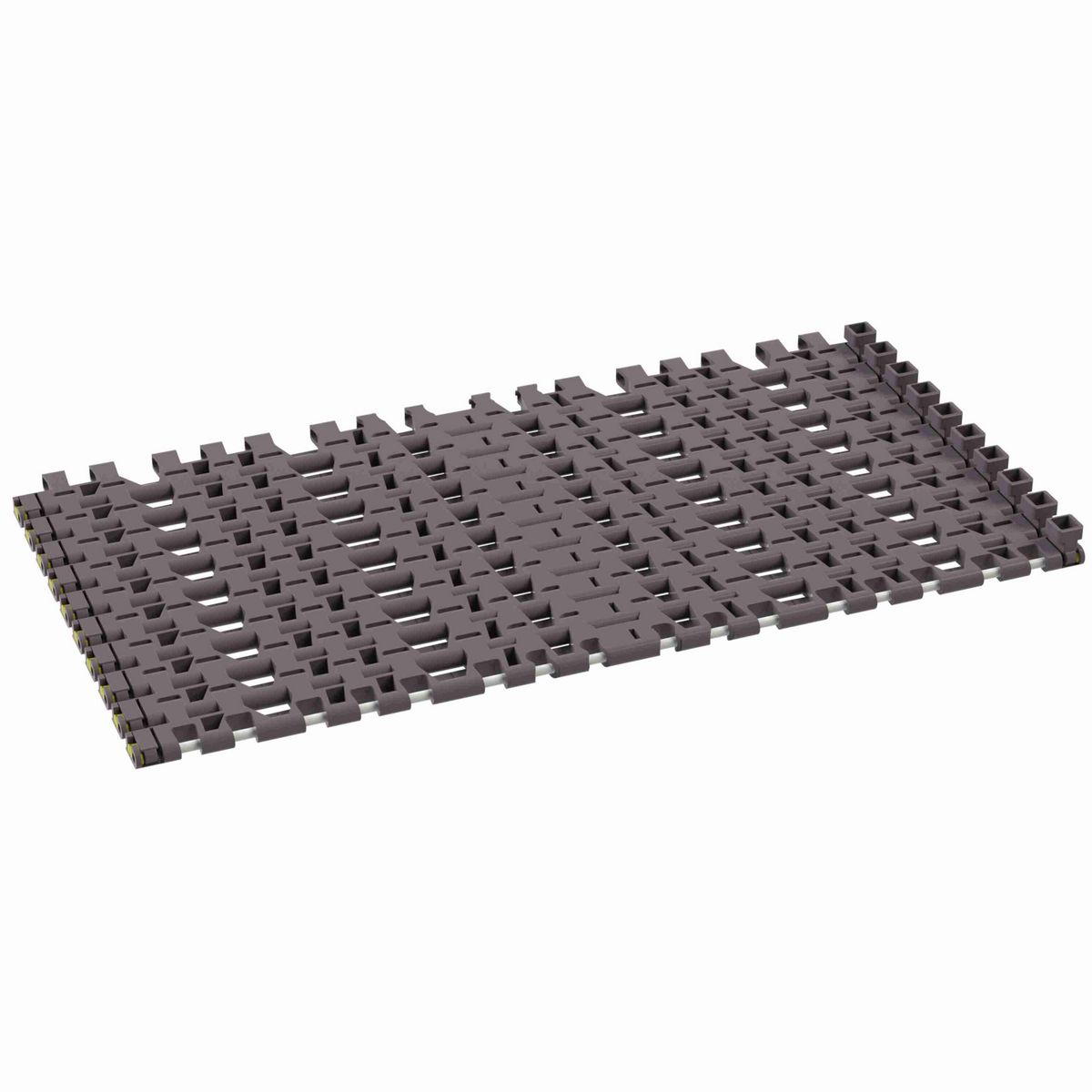 Rexnord 7956GT Side-flexing Flush Grid, Material: Brown High Performance, Width: 24in, Pitch: 1.25in - 10324711