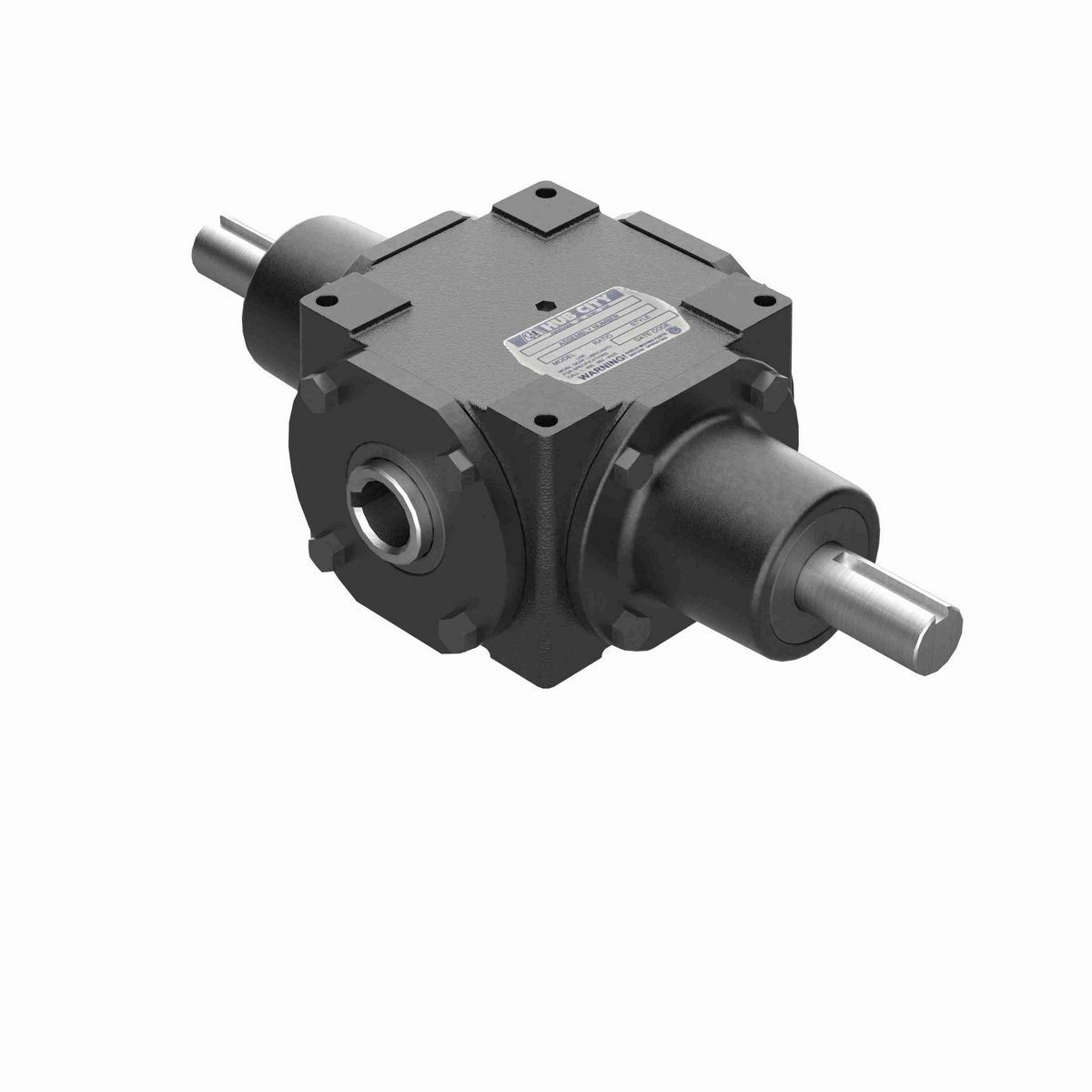 Hub City Bevel Gear Drives Cast Iron Bevel Reducer - 175 2/1 GG SP 1.000