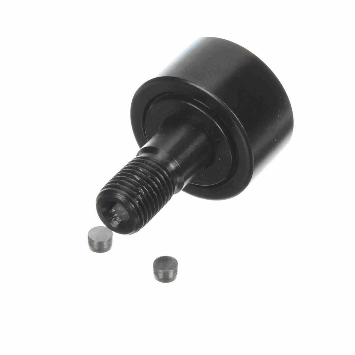 Опорный ролик с цапфой McGill CAMROL CCF 1 1/8 S, бочкообразный, с уплотнением, со шлицем под отвёртку, дюймовый