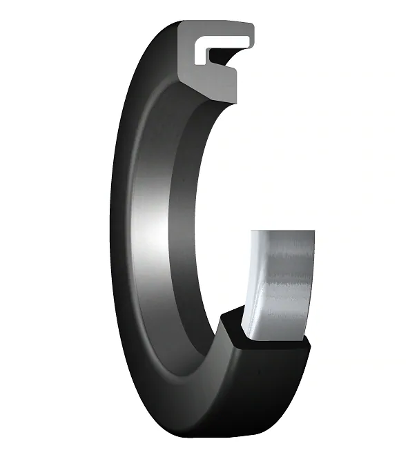 Манжетное уплотнение с металлическим корпусом и однокромочным уплотнением, для пластичной смазки, метрические размеры SKF 16X22X3 HM4 R