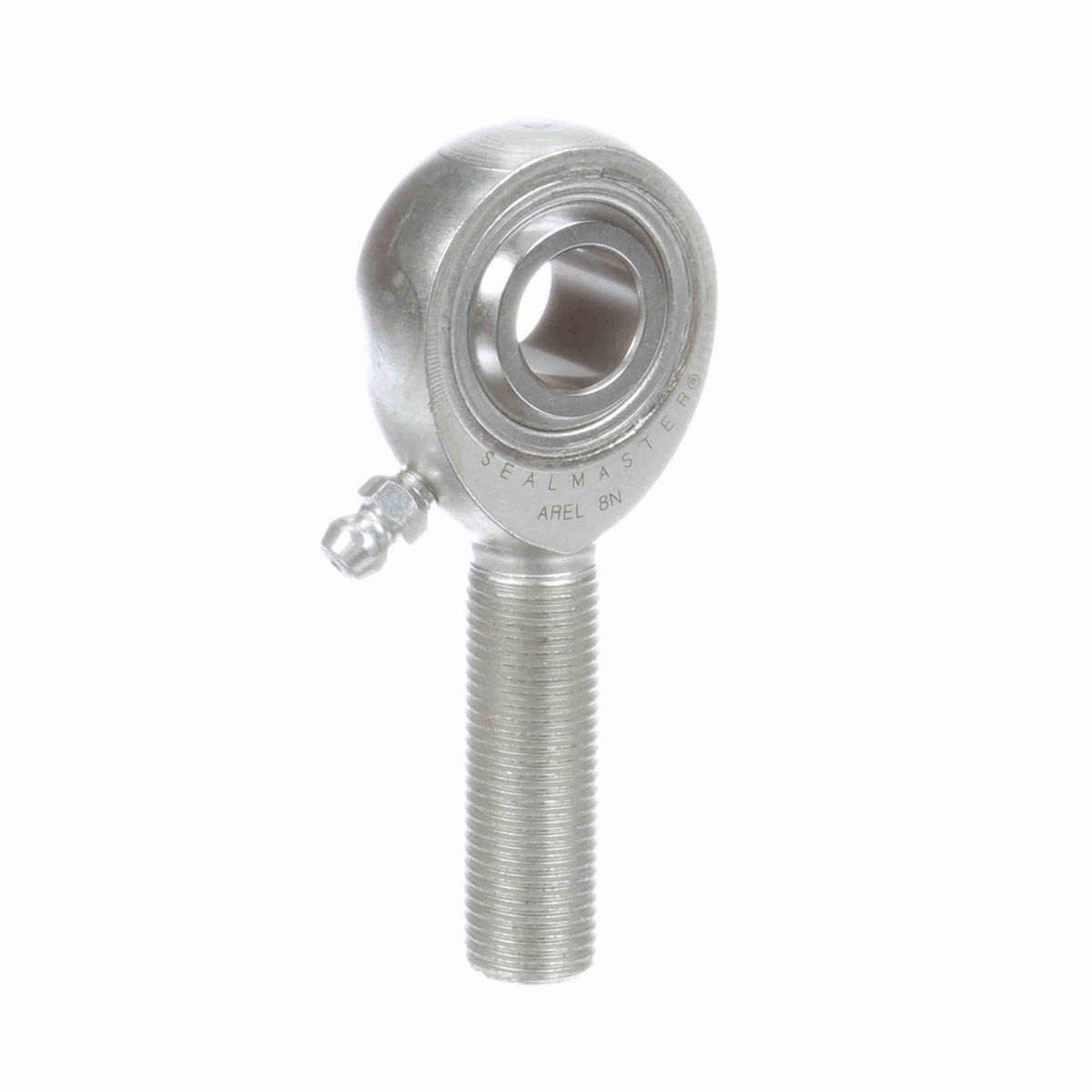Sealmaster Male Rod End Bearing - Three-Piece Greasable Carbon Steel Race - AREL 8N