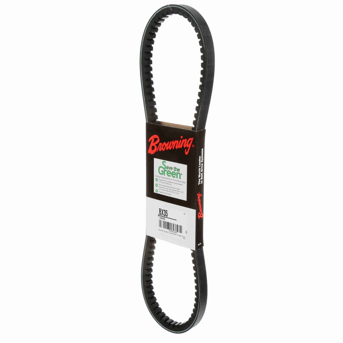Browning EPDM Notched Belt 98% Efficient - BX35