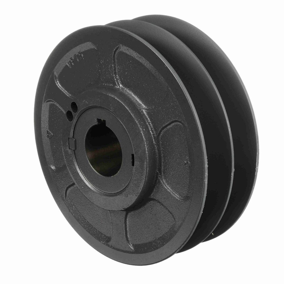 Browning 2 Groove Cast Iron Finish Bore FHP Variable Pitch Sheave - 2VP75X 1 5/8