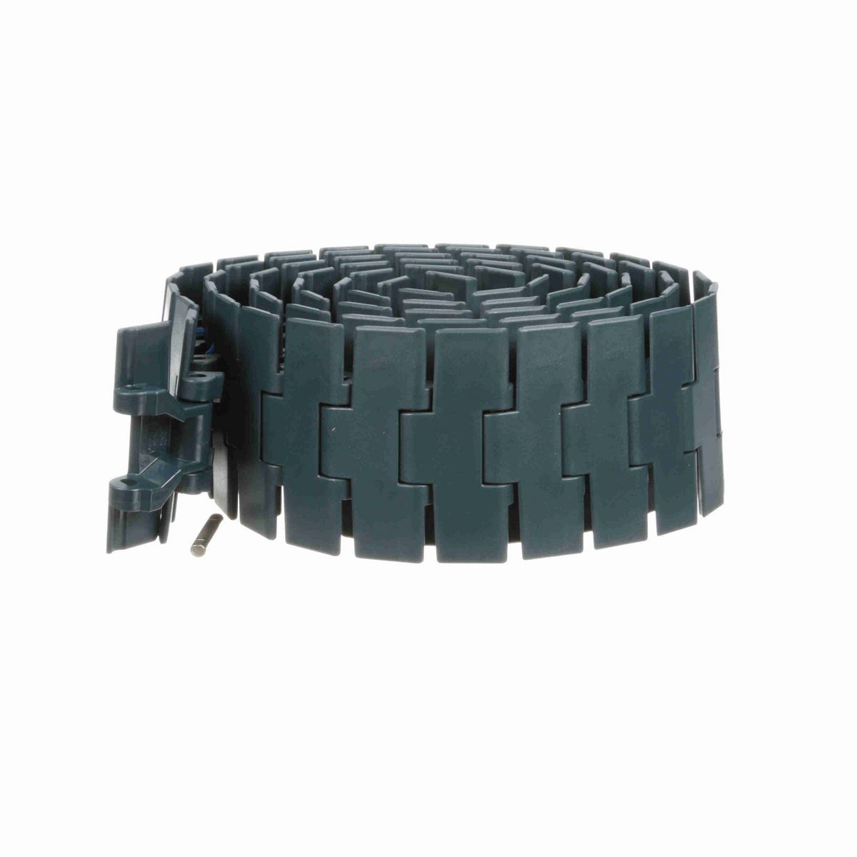 System Plast 882B Side-flexing Solid Top, Material: NG evo (Gray Blue), Width: 4.5in, Pitch: 1.5in - NGE882-K450