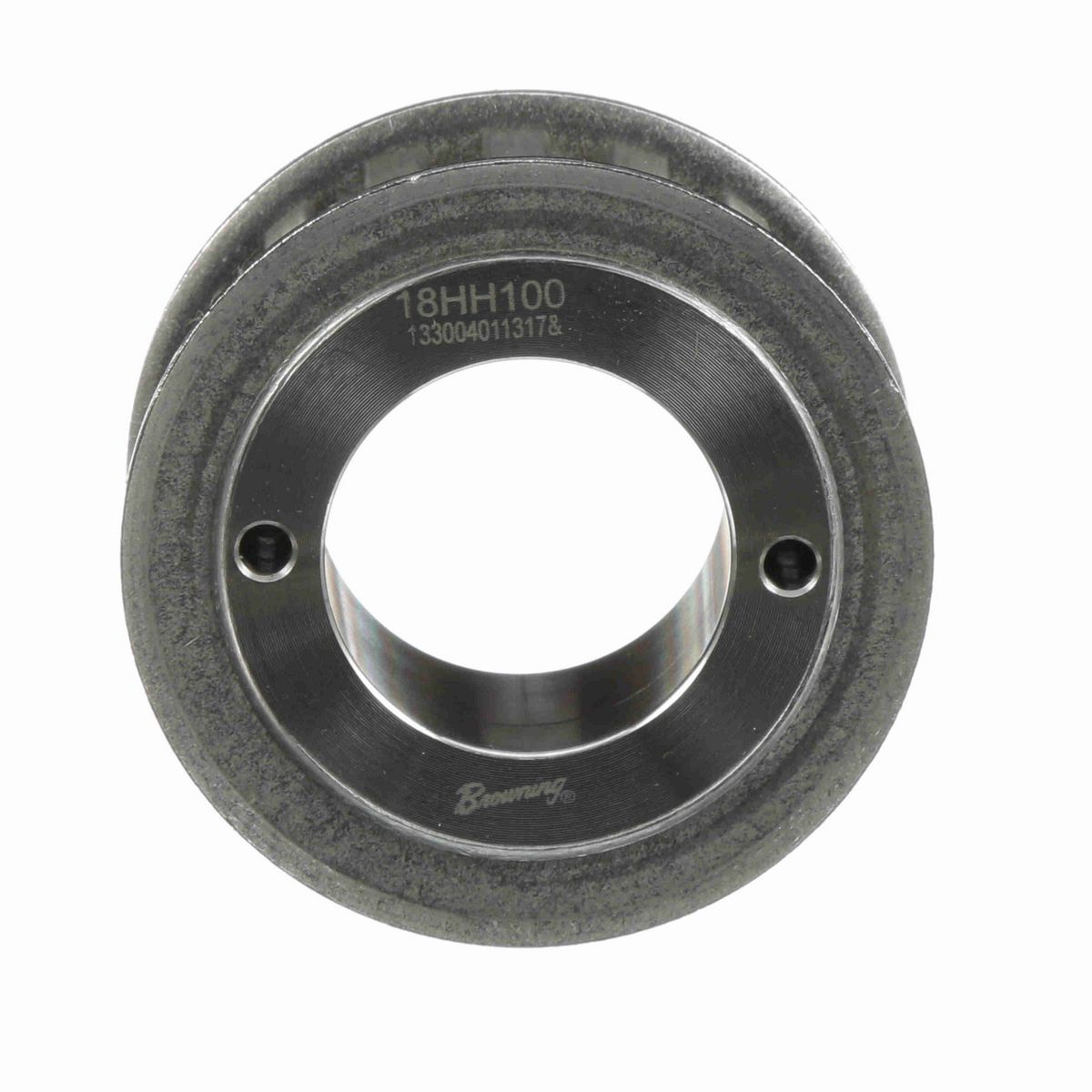 Browning Steel Bushed Bore Gearbelt Pulley - 18HH100