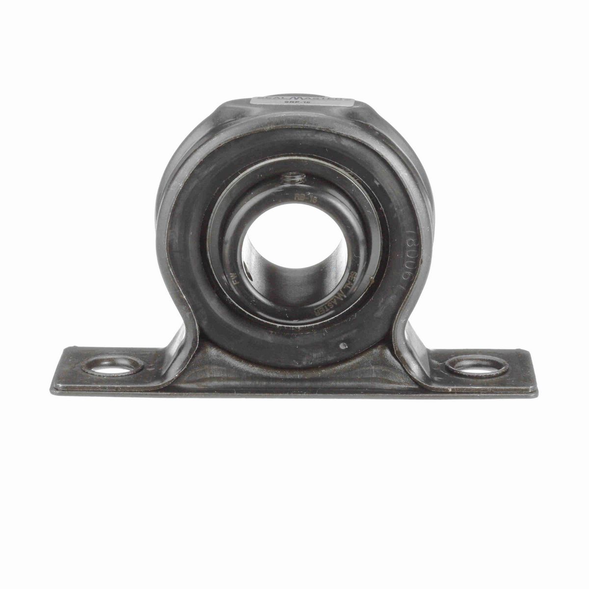 Sealmaster Mounted Stamped Steel Two Bolt Pillow Block Ball Bearing - 52100 Bearing Steel, Black Oxided - Setscrew Lock - SRP-16