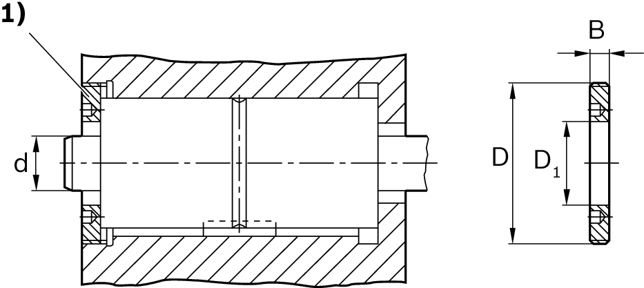 Резьбовое кольцо Bosch Rexroth GWR 40X1,5 [R150714003]