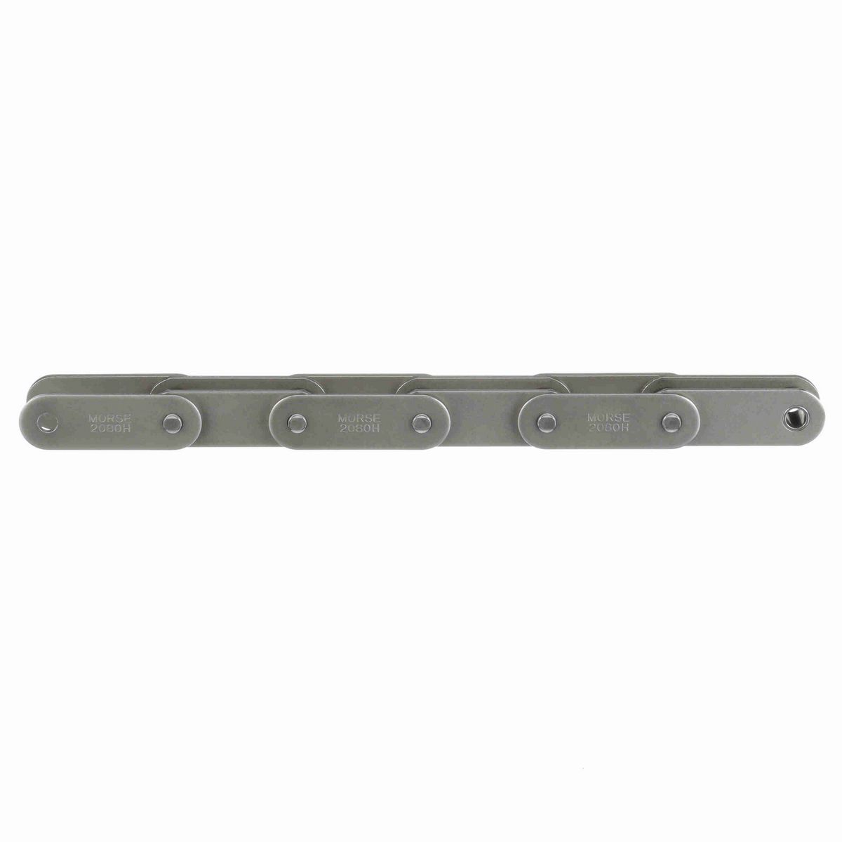 Morse Double Pitch Roller Chain - Riveted Standard Roller Design - C2080HR 10FT