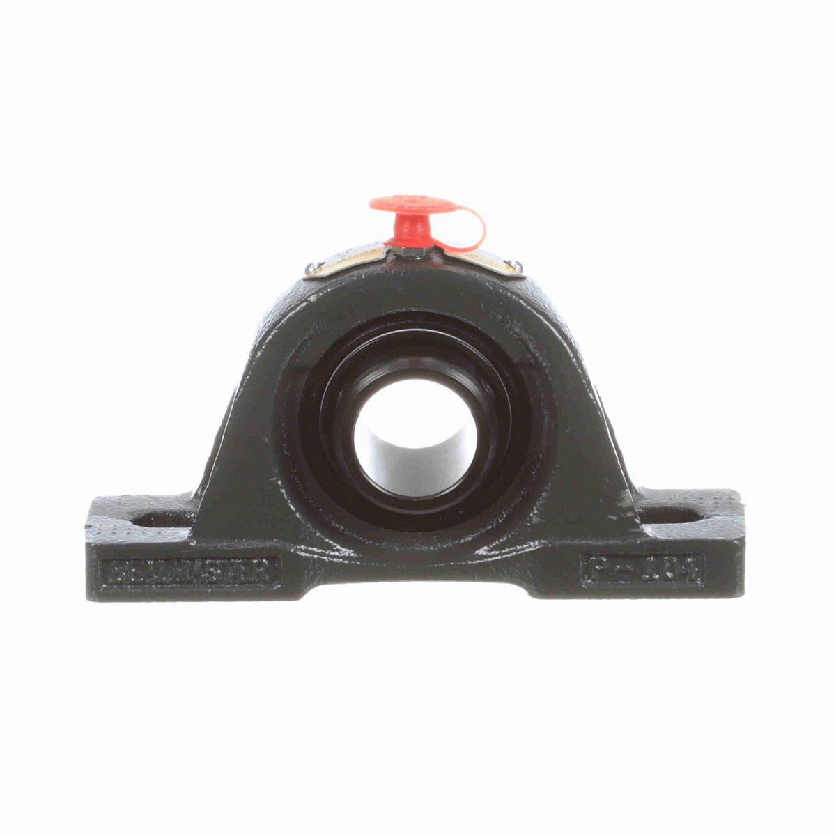 Sealmaster Mounted Cast Iron Two Bolt Pillow Block Ball Bearing - 52100 Bearing Steel, Black Oxided - Setscrew Lock - High Temperature - NP-16 HTC