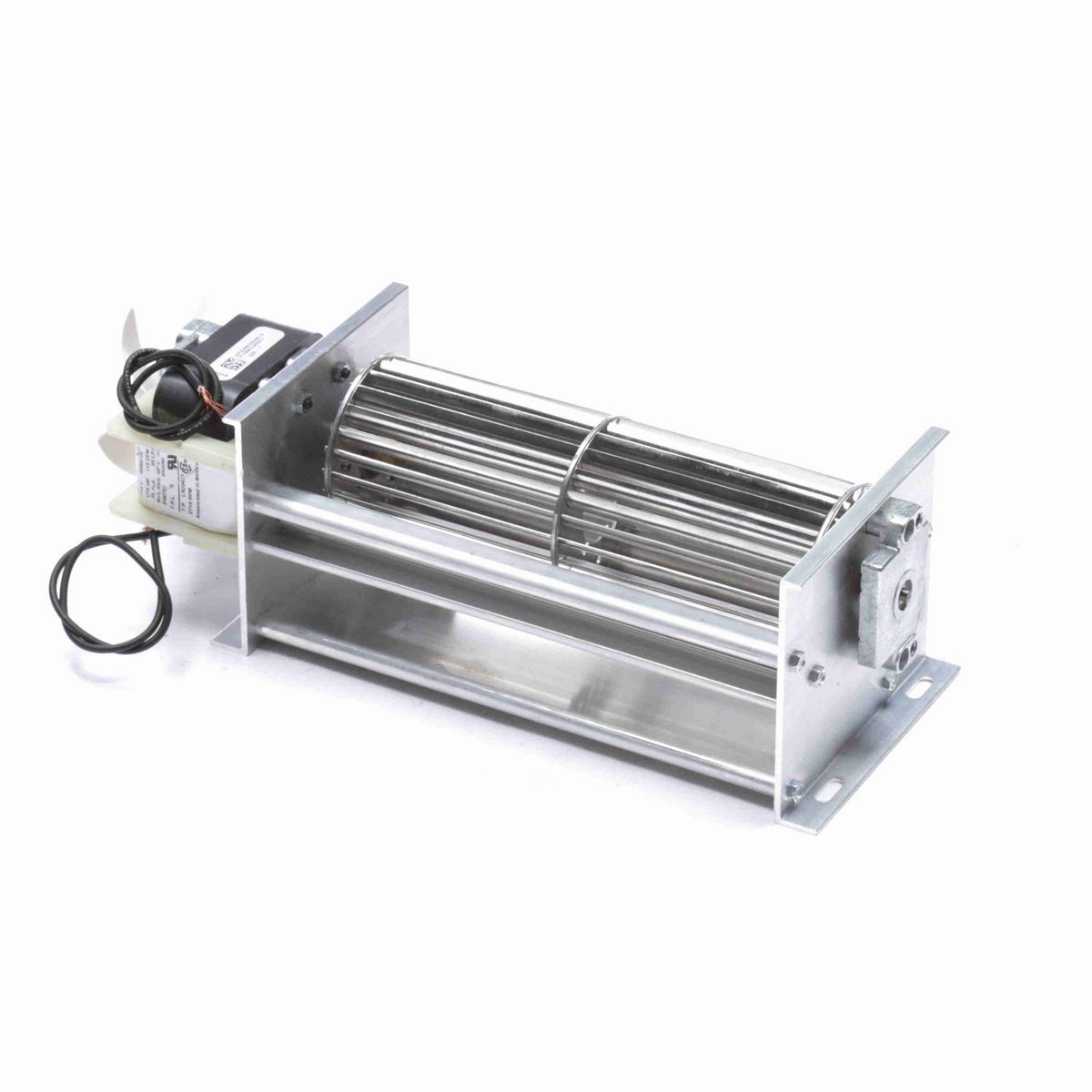 FASCO Rectangular Outlet Shaded Pole Transflo / Crossflow Blower, 115 Volts, Flange: No - B22507