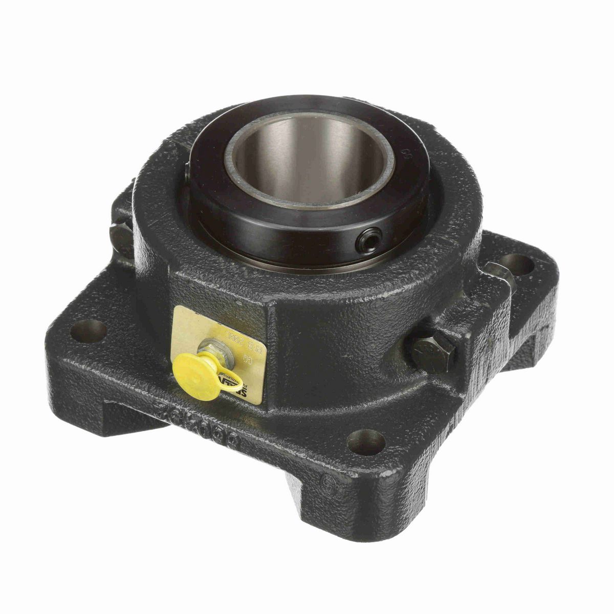 Sealmaster Mounted Cast Iron Four Bolt Flange Tapered Roller - 52100 Bearing Steel - Double Collar Mount Lock - RFB 200C
