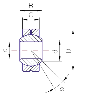Сферический подшипник скольжения Askubal Motorsport type S 326, S 12-326 [102581], требующий обслуживания