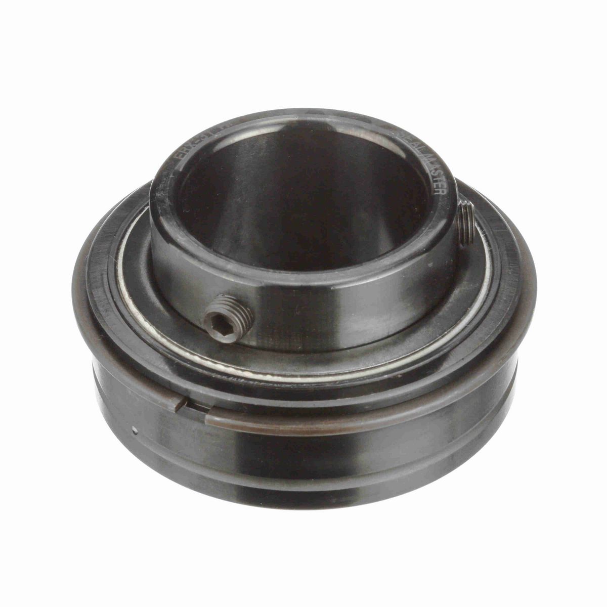 Sealmaster Mounted Insert Only Ball Bearing - 52100 Bearing Steel, Black Oxided - Setscrew Lock - High Temperature - ERX-31 HI