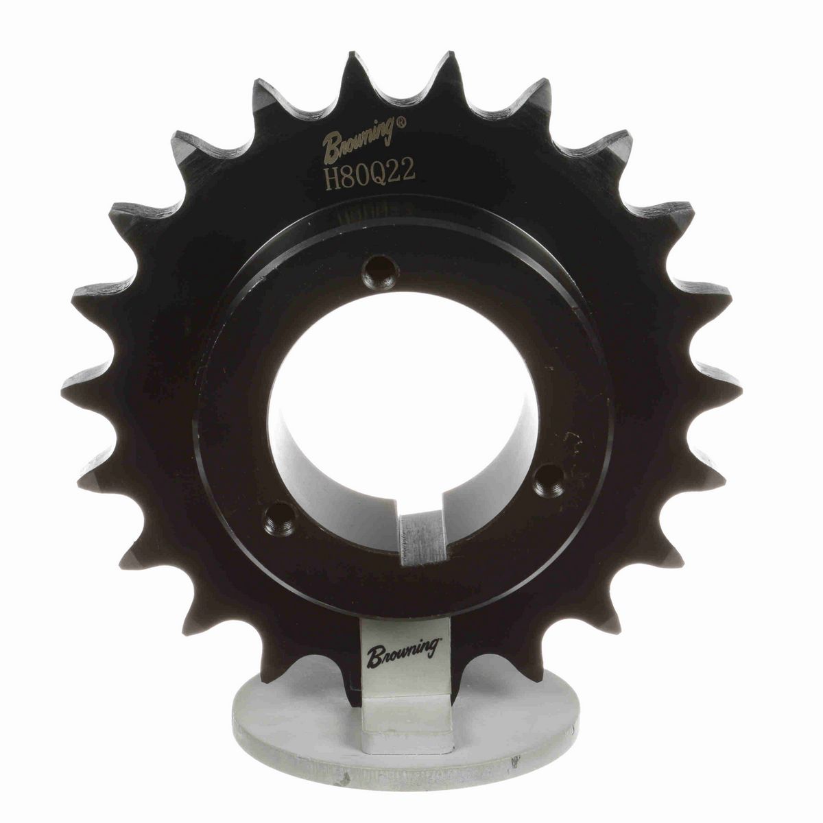 Browning Steel Bushed Bore Roller Chain Sprocket - H80Q22