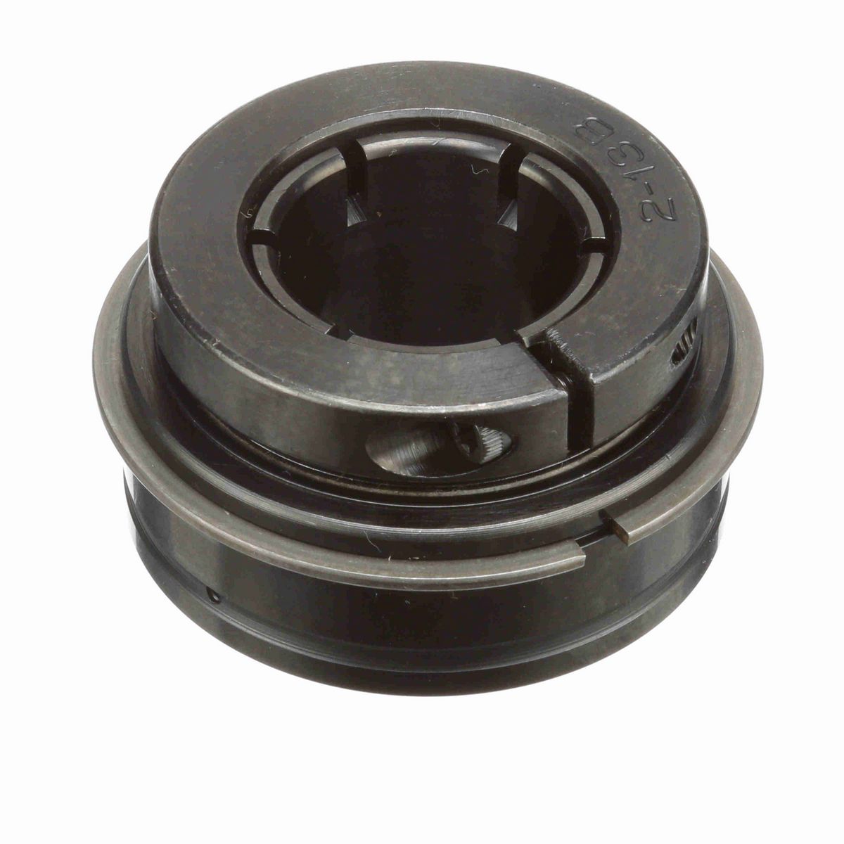 Sealmaster Mounted Insert Only Ball Bearing - 52100 Bearing Steel, Black Oxided - Concentric Lock - ER-206TM