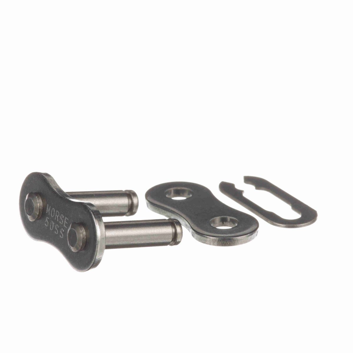 Morse Stainless Steel Roller Chain Spring Clip Connecting Link - 50SS C/L S/C S/F