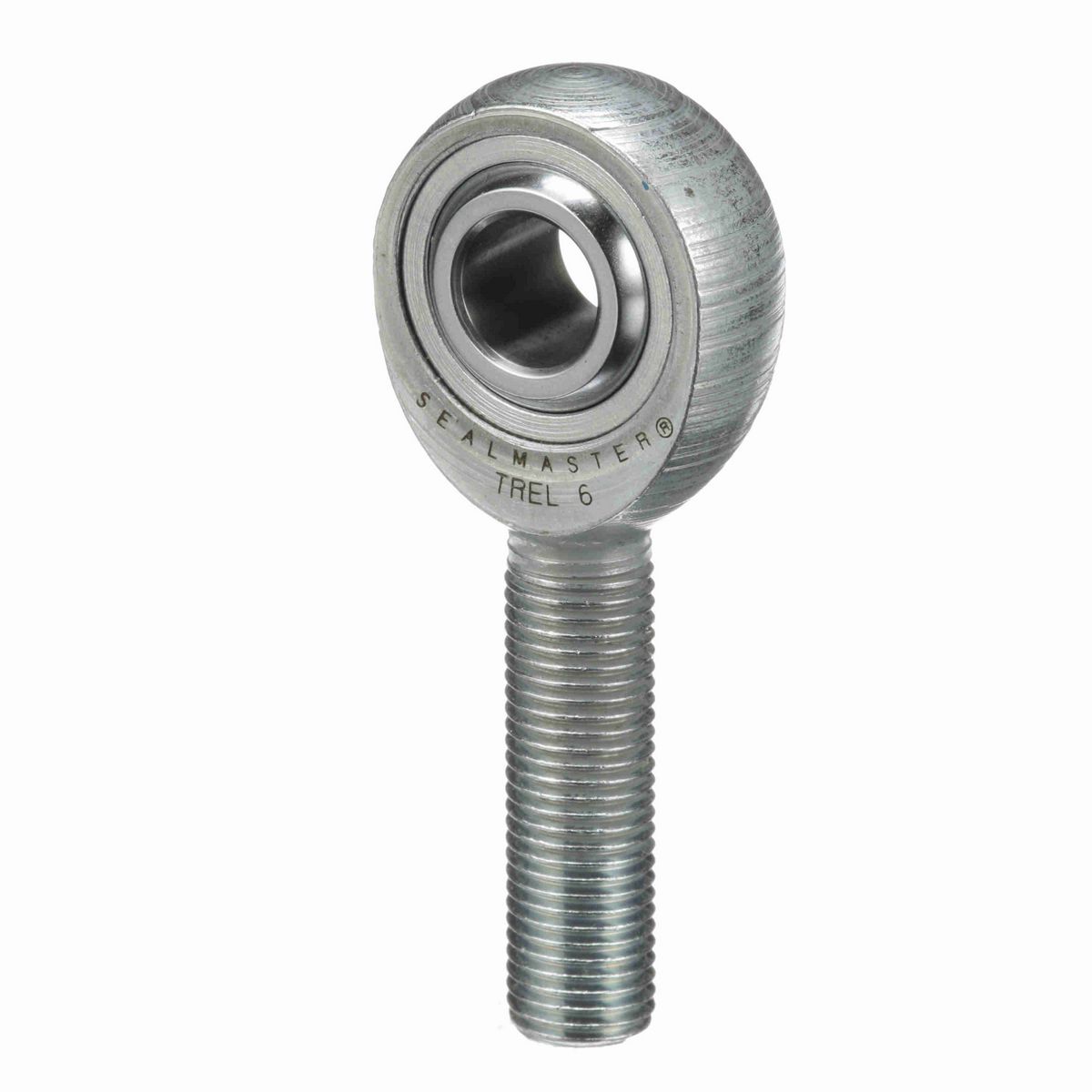 Sealmaster Male Rod End Bearing - Three-Piece Greasable Carbon Steel Race - TREL 6