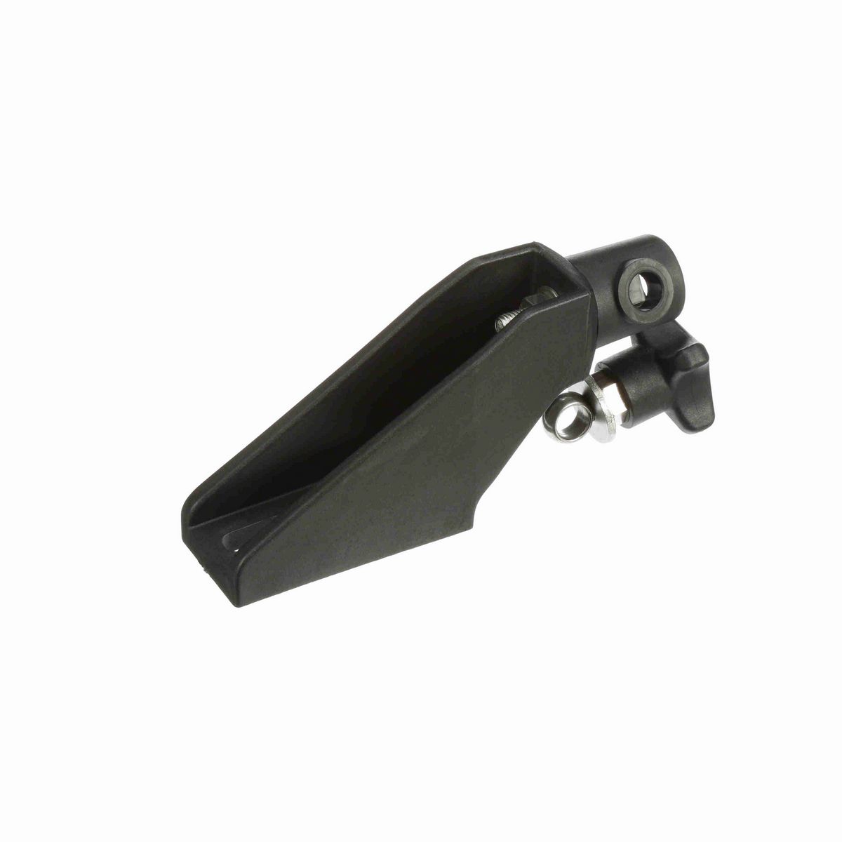 System Plast BRACKET - STANDARD DUTY, NYLON, WITH NYLON SWIVEL HEAD FOR 1/2" ROD - VG-203LTC-12
