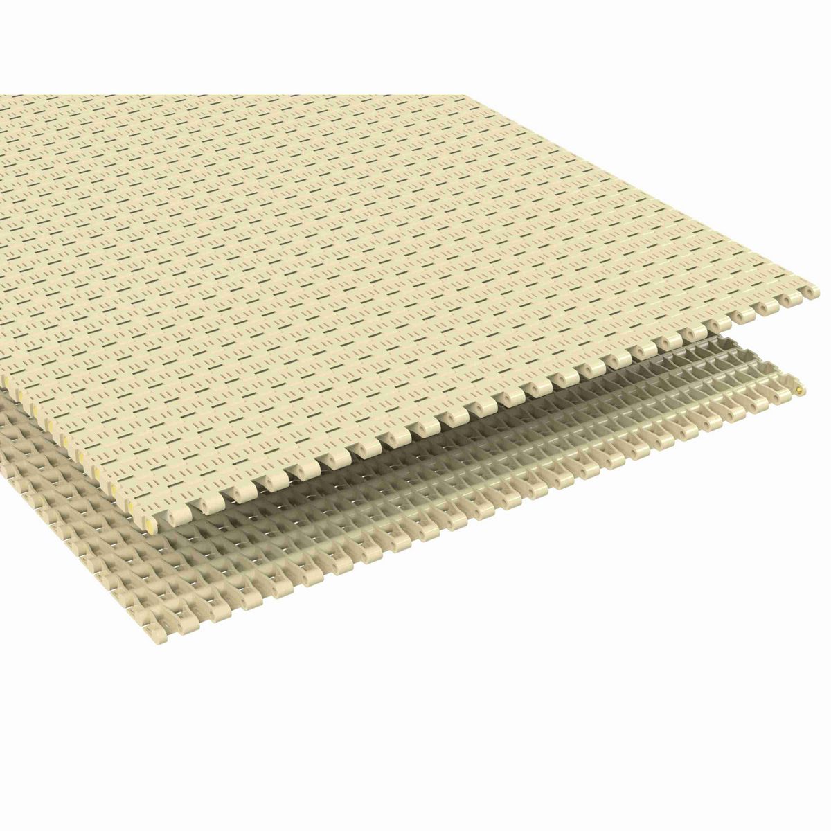 Rexnord 5936 Straight Running Flush Grid, Material: Beige High Temperature, Width: 24in, Pitch: 0.75in - HT5936-24