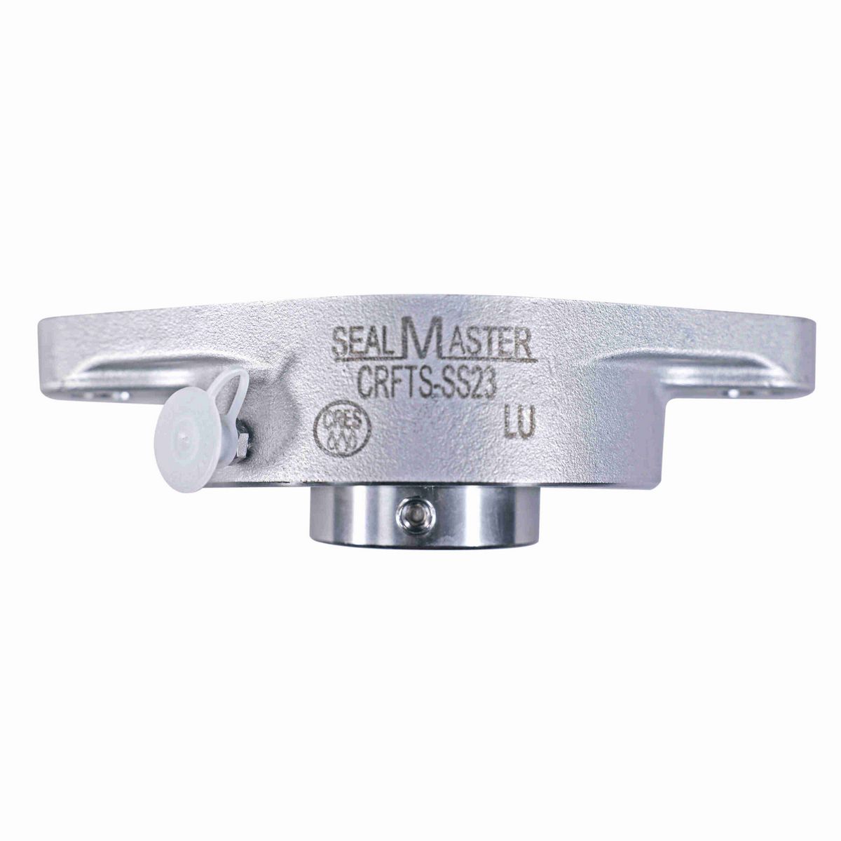 Sealmaster Mounted Stainless Steel Two Bolt Pillow Block Ball Bearing - 440C Stainless Steel - SS Setscrew Lock - Corrosion Resistant - CRFTS-SS24
