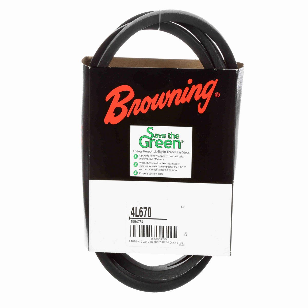 Browning Rubber FHP Belt - 4L670