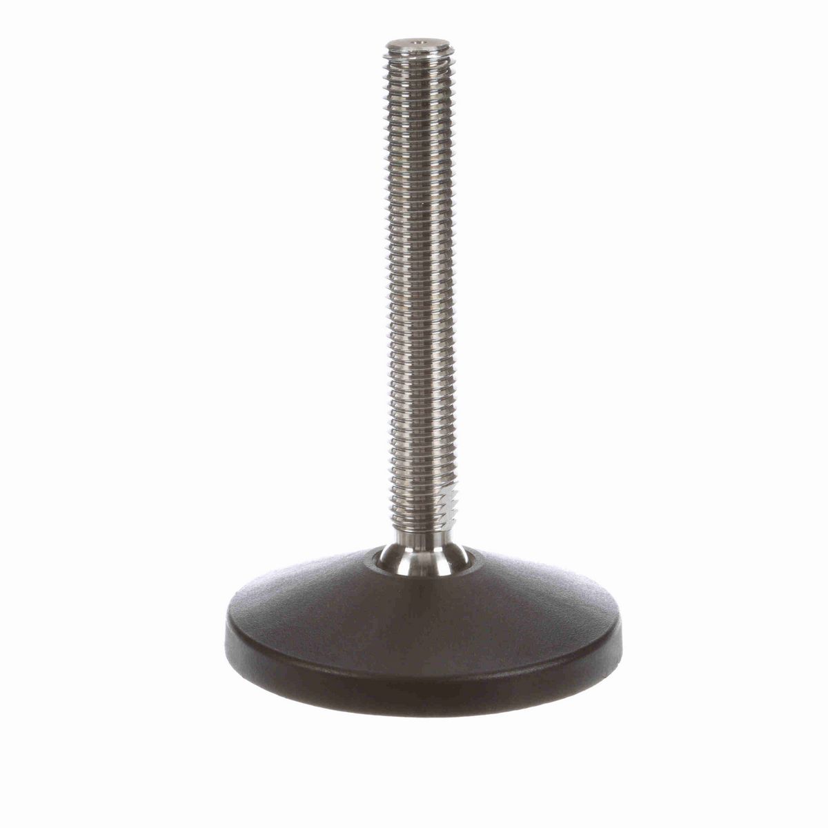 System Plast Articulating Plastic Leveler; Series: VG-511, Base Diameter: 4, Spindle Length: 4.6-in, Thread: 3/4-10 - VG-511-01-S34-L5