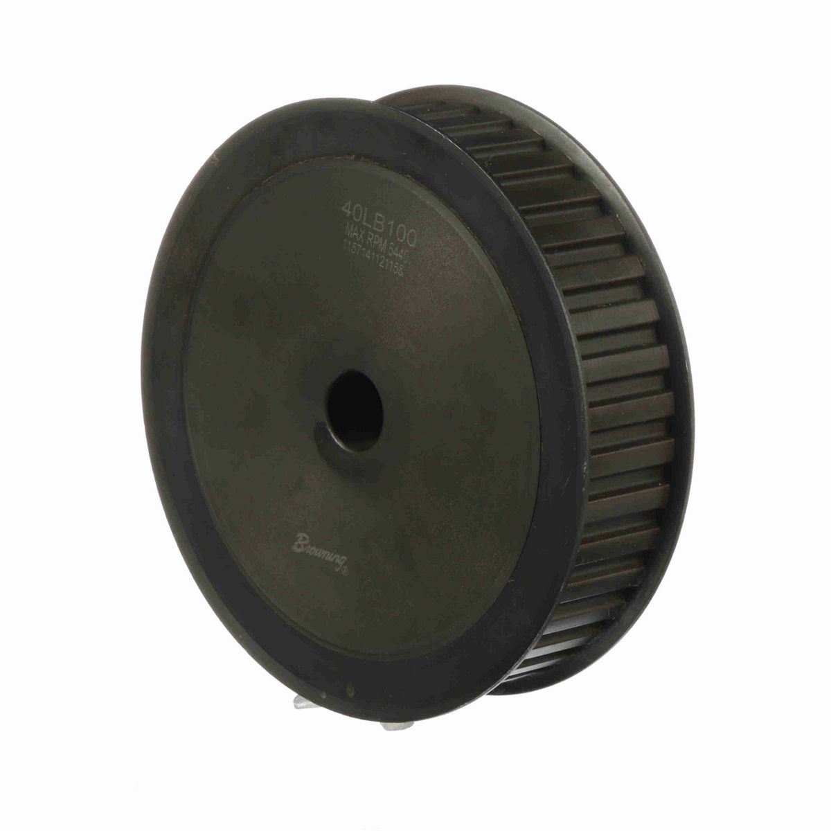 Browning Steel Rough Bore Gearbelt Pulley - 40LB100