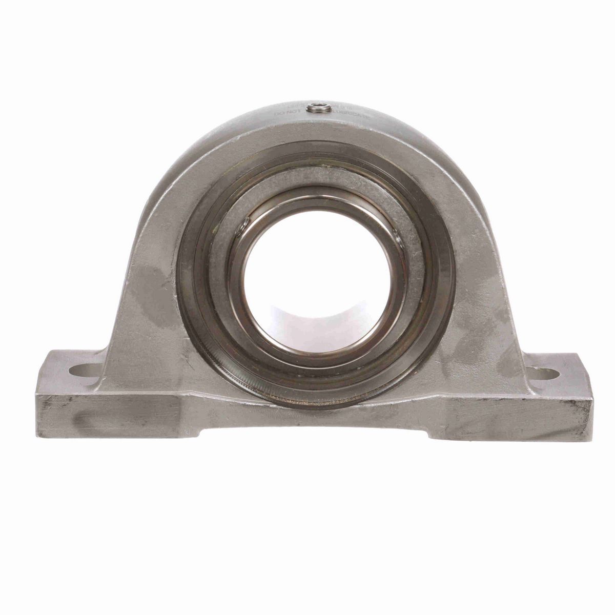 Sealmaster Mounted Stainless Steel Two Bolt Pillow Block Ball Bearing - 52100 Bearing Steel, Phosphorus Nickel Coated - Setscrew Lock - Corrosion Resistant - Reduced Maintenance - Lubed for Life - CRPS-PN35 RMW