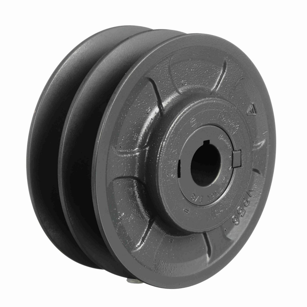 Browning 2 Groove Cast Iron Finish Bore FHP Variable Pitch Sheave - 2VP56X7/8