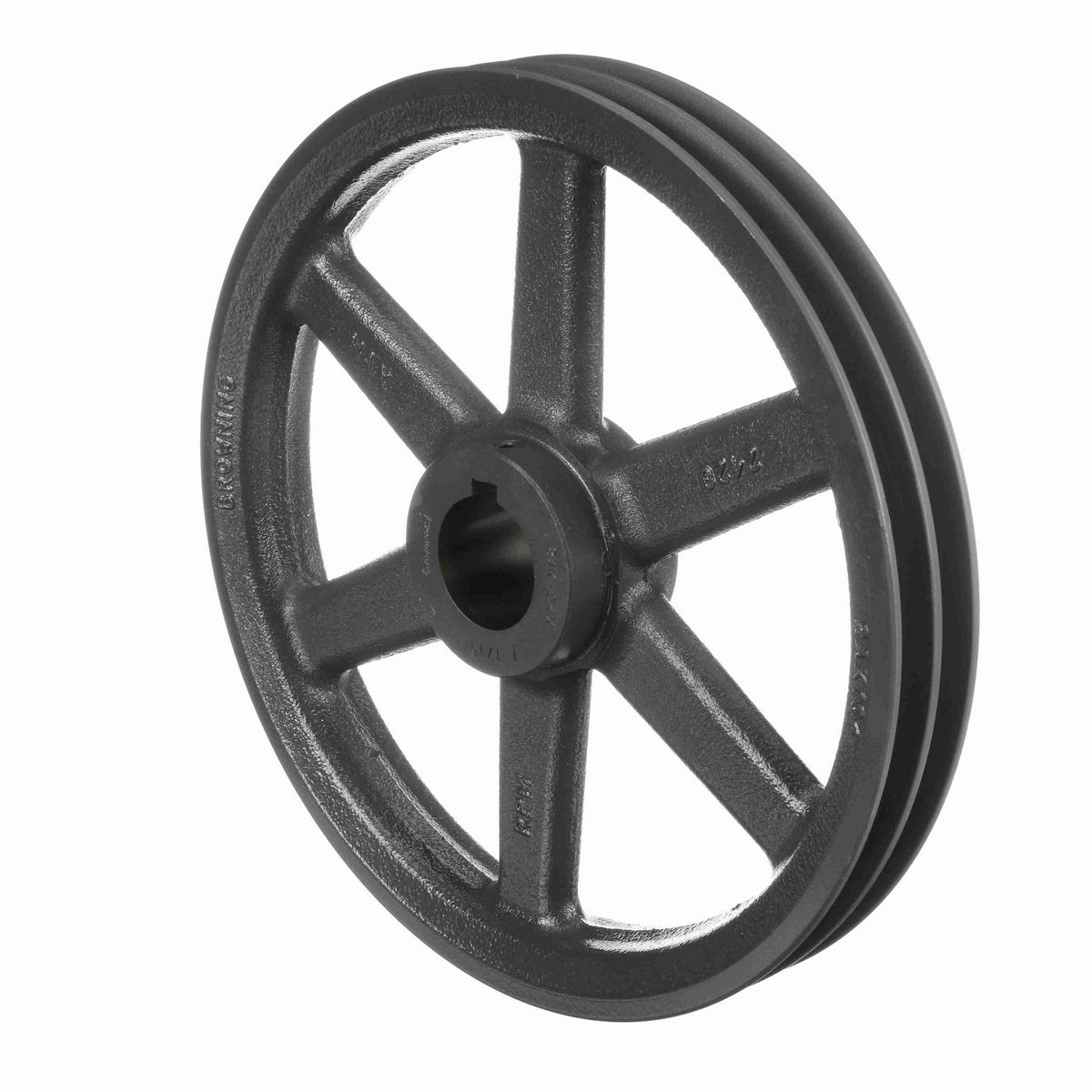 Browning 2 Groove Cast Iron FHP - Finished Bore Sheave - 2AK104X 1 7/16