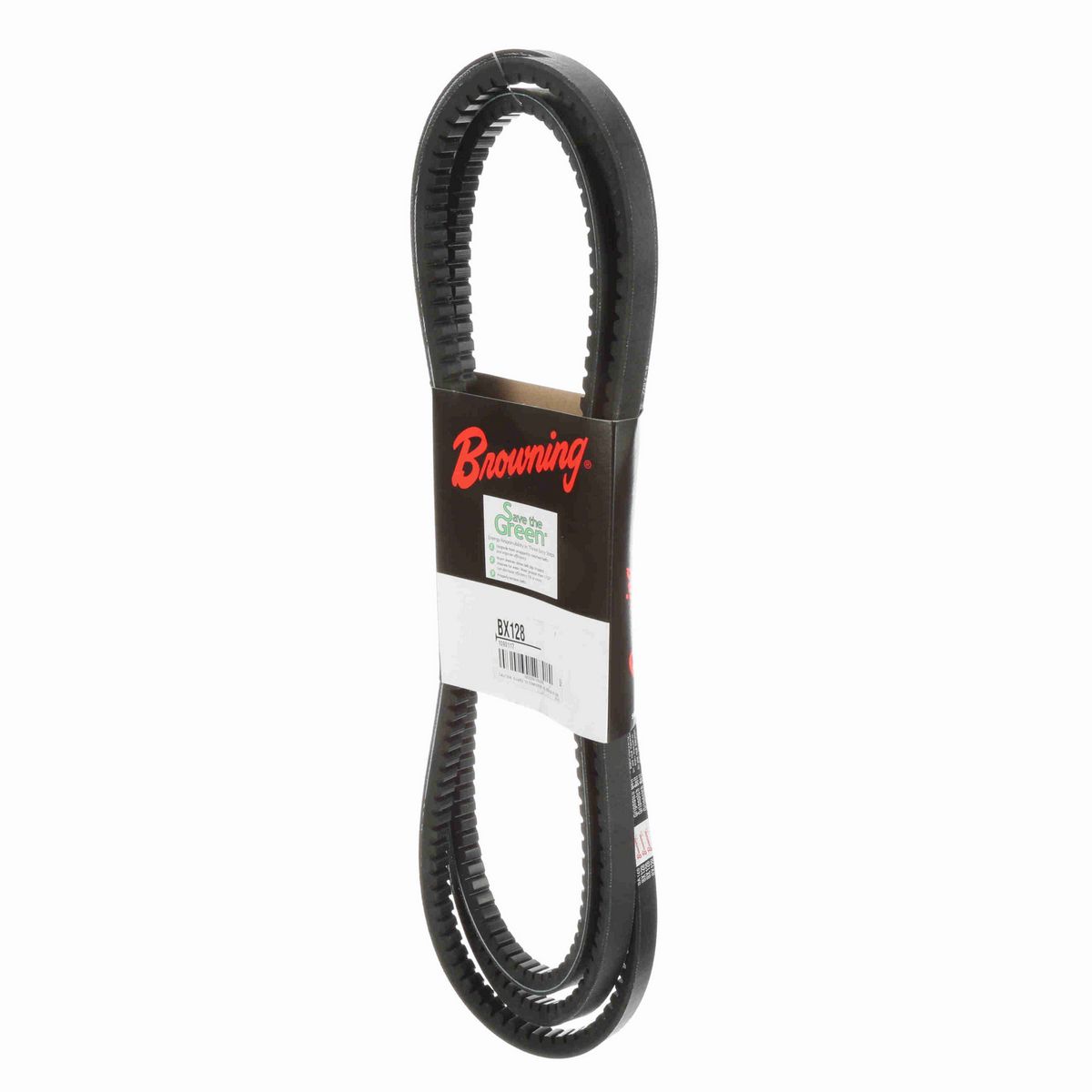 Browning EPDM Notched Belt 98% Efficient - BX128